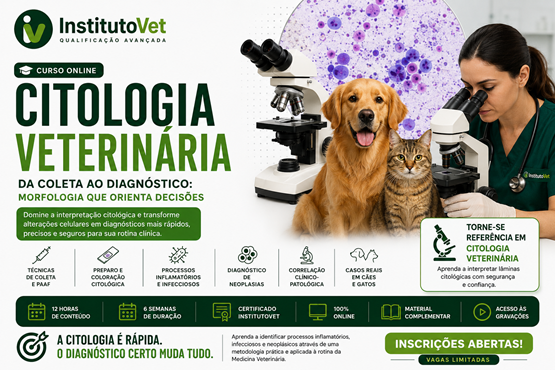 CURSO ONLINE DE CITOLOGIA VETERINÁRIA